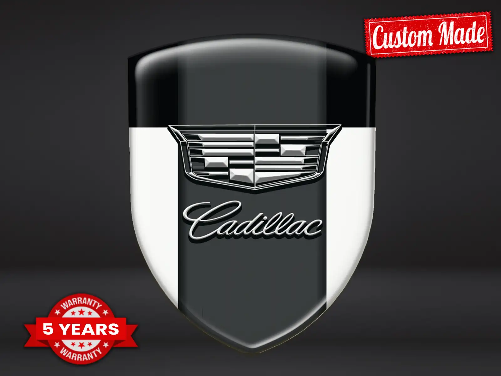 Cadillac Harz Domes Sticker Exklusives Domes Label ST